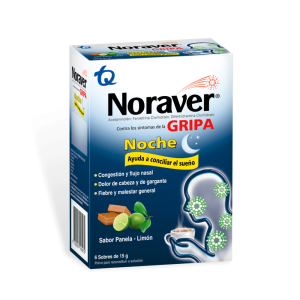 IMAGEN DEL PRODUCTO NORAVER NOCHE GRIPA CAJA X6