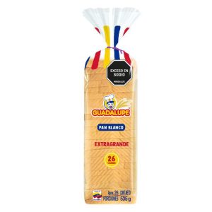 imagen del producto Pan Tajado Blanco Guadalupe 450Gr