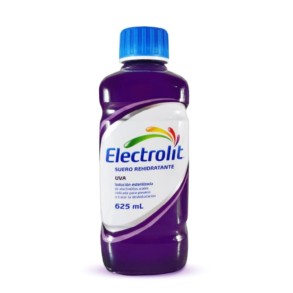 imagen del producto Suero Rehidratante Electrolit Uva 625 Ml