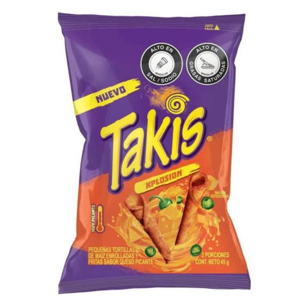 imagen del producto Takis Xplosion Bimbo 185 Gr